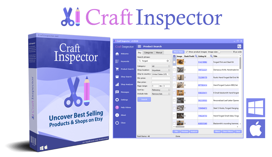 craft inspector